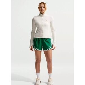 Nike Tempo Dri-FIT Womens Running Shorts Green White XXL Athletic Activewear